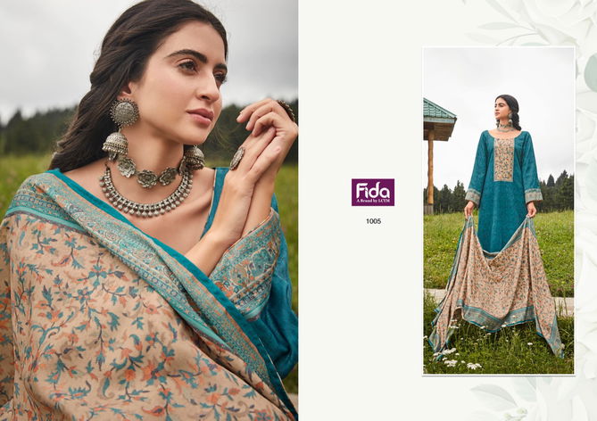 Zehnaseeb By Fida Digital Slub Cotton Dress Material Wholesale Market In Surat